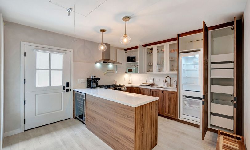 Orange County ADU builders kitchen build out