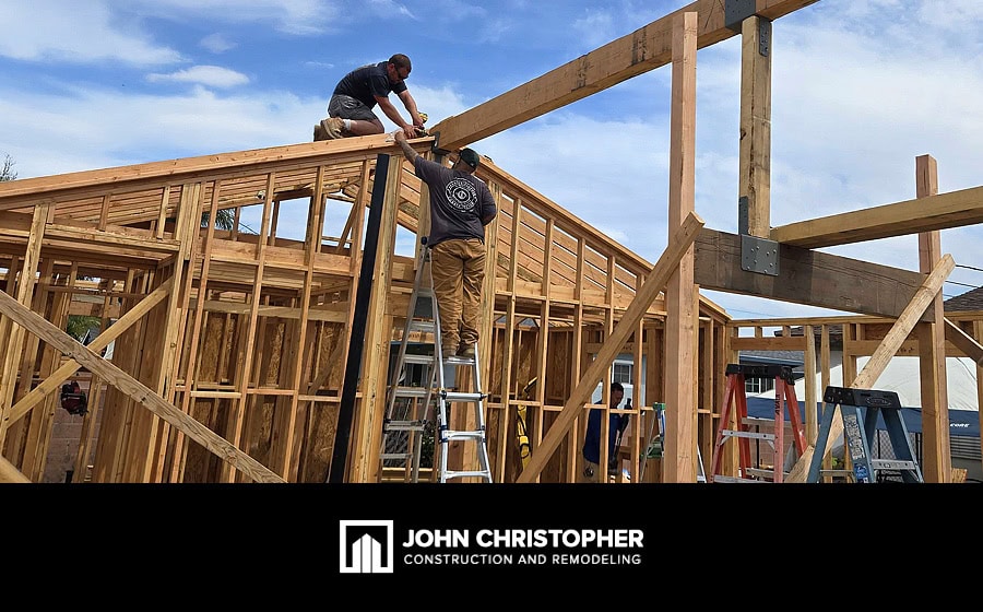 j c construction home builder orange county
