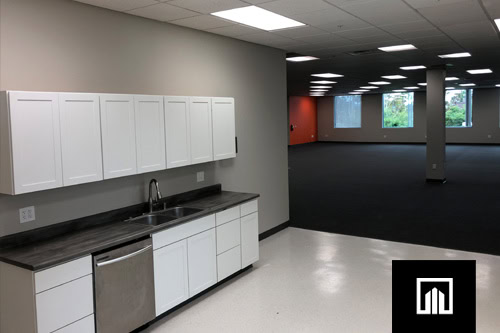 j c construction office and workspace reconfigurations